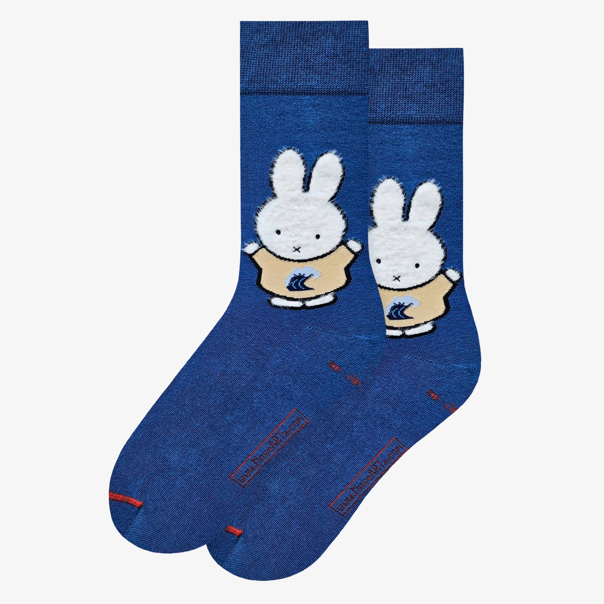 Dick Bruna - miffy • Katsushika Hokusai - The Great Wave Beige