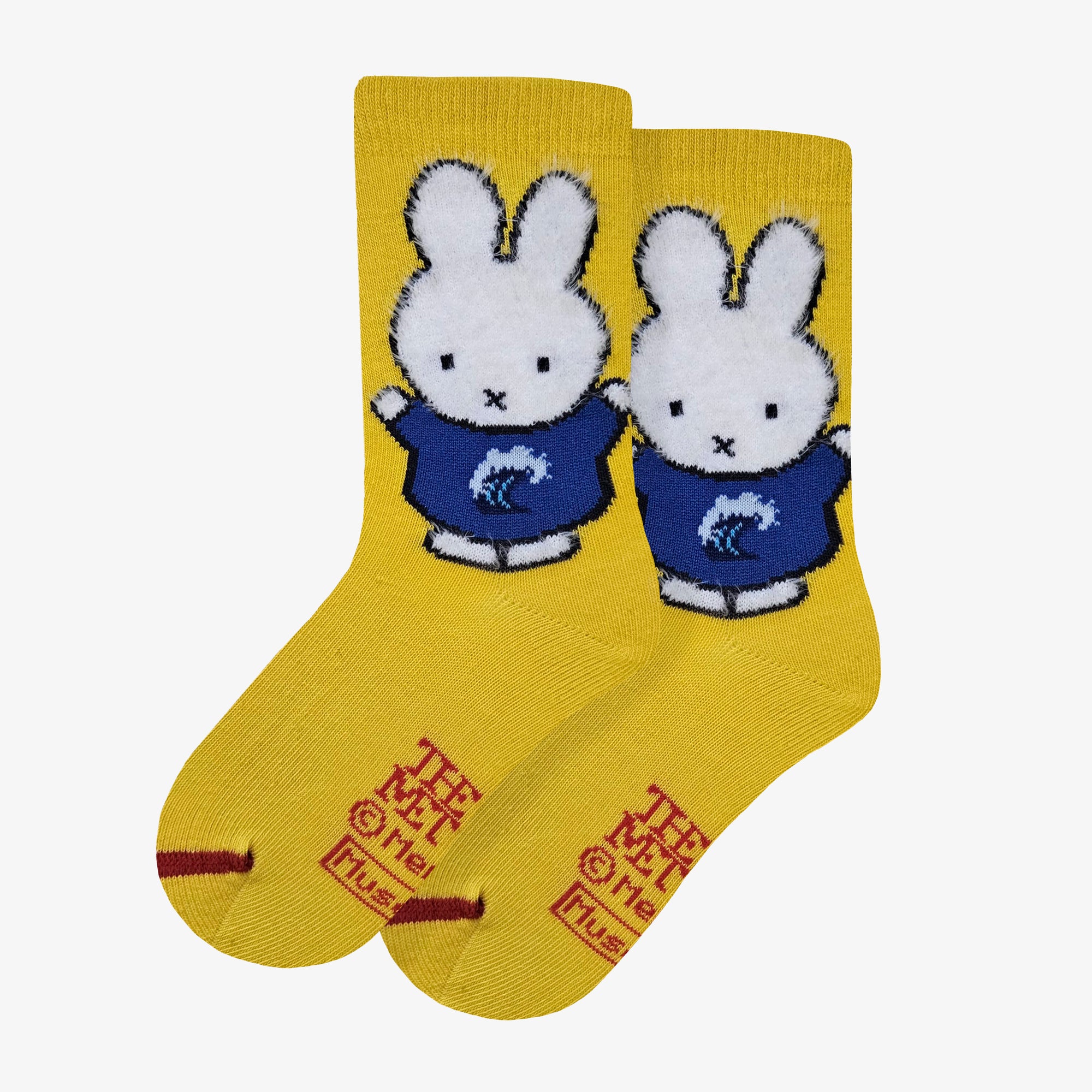 Dick Bruna - miffy • Katsushika Hokusai - The Great Wave Blue
