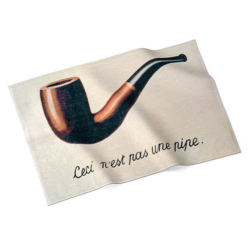 René Magritte - Geschirrtuch - Der Verrat der Bilder