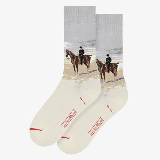 Max Liebermann - Zwei Reiter am Strand