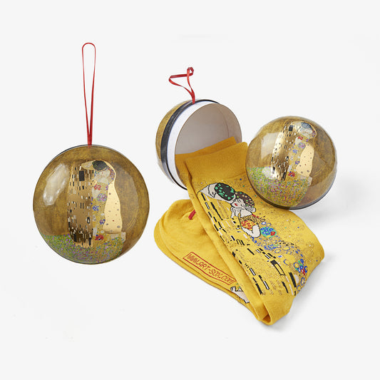 Geschenkkugel - Gustav Klimt, Der Kuss