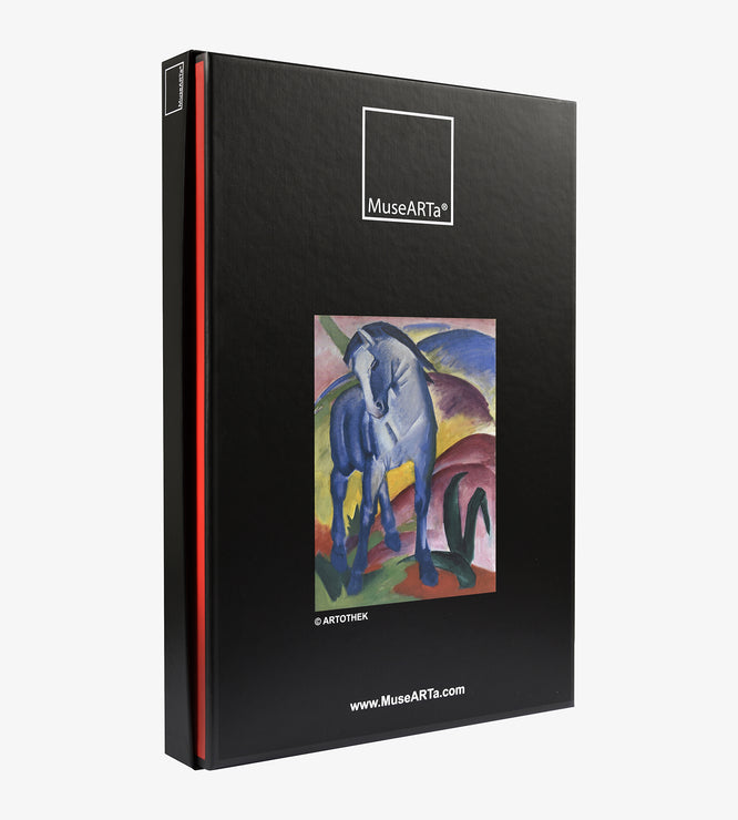 Calzini Unisex MuseARTa Con Opera Di Franz Marc - Cotone Di Alta Qualità, Regalo Per Amanti Dell'Arte - 2