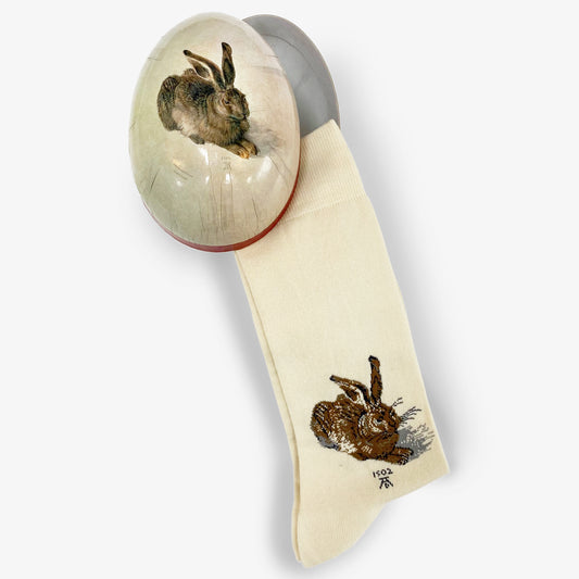 Oeuf de Pâques avec chaussettes - Albrecht Dürer - Lièvre